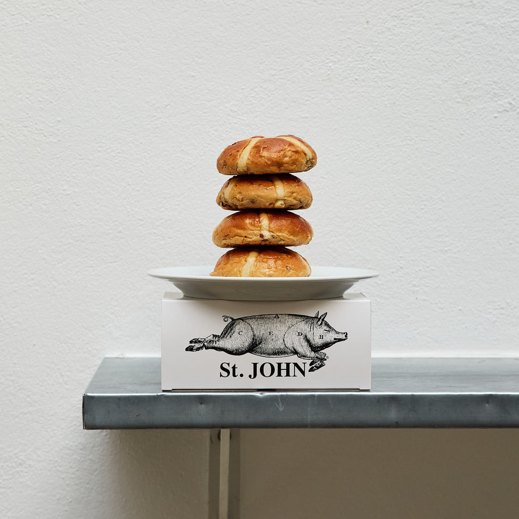 St. JOHN Hot Cross Buns (Box of 4) for In Store Collection
